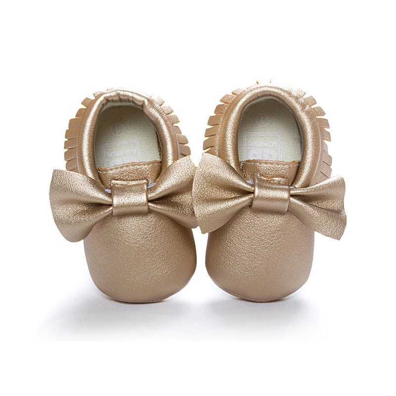 Handmade Soft Bottom Fashion Tassels Baby Moccasin Newborn Babies Shoes 19-colors PU leather Prewalkers Boots - CelebritystyleFashion.com.au online clothing shop australia