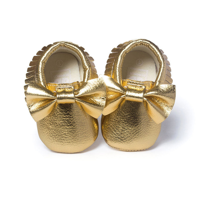 Handmade Soft Bottom Fashion Tassels Baby Moccasin Newborn Babies Shoes 19-colors PU leather Prewalkers Boots - CelebritystyleFashion.com.au online clothing shop australia