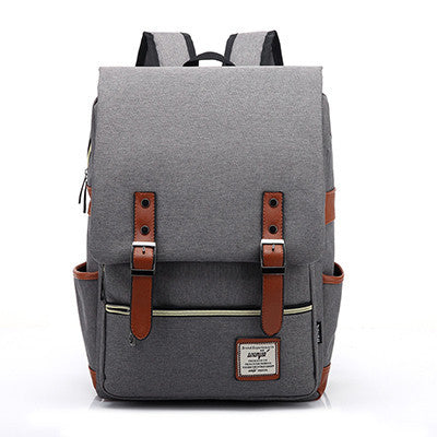 Vintage Women Canvas Backpacks For Teenage Girls School Bags Large High Quality Mochilas Escolares Fashion Men Backpack-Dollar Bargains Online Shopping Australia