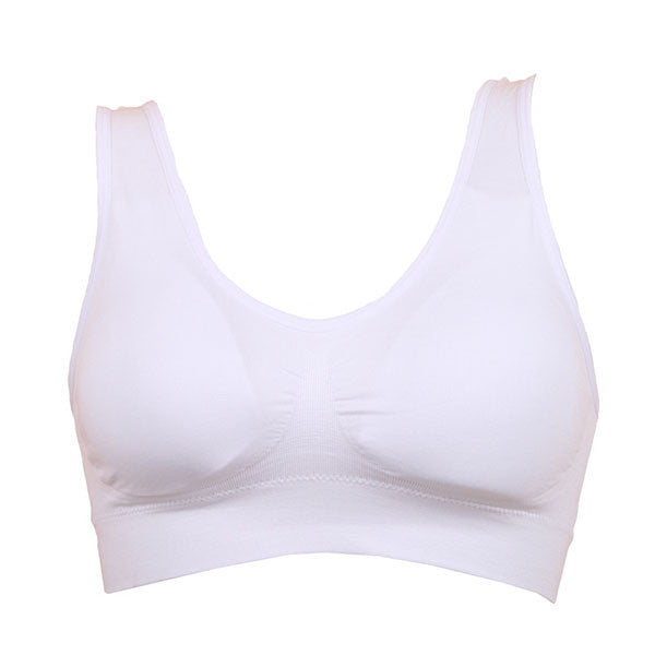 Women Seamless Solid Bra Fitness Bras Tops Breathable Underwear Lovely Young Size S-3XL-Dollar Bargains Online Shopping Australia