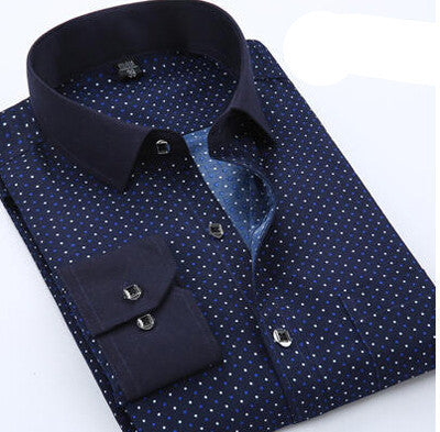 Brand Men Shirt Long Sleeve Floral Men Dress Shirt Brand Casual Shirt Men Clothes Mens Print Shirts - CelebritystyleFashion.com.au online clothing shop australia