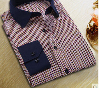 Brand Men Shirt Long Sleeve Floral Men Dress Shirt Brand Casual Shirt Men Clothes Mens Print Shirts - CelebritystyleFashion.com.au online clothing shop australia