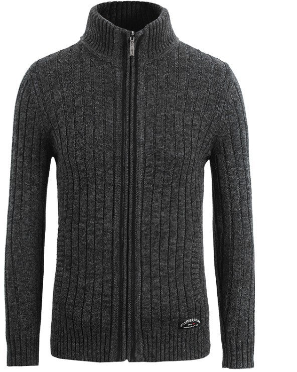 cardigans men sweaters new knitwear zipper cardigan Top quality brand clothing fashion male christmas coat - CelebritystyleFashion.com.au online clothing shop australia