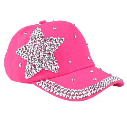 Amazing 5 Colors Fashion Children Kids Baseball Cap Rhinestone Star Shaped Boy Girls Snapback Hat Summer - CelebritystyleFashion.com.au online clothing shop australia