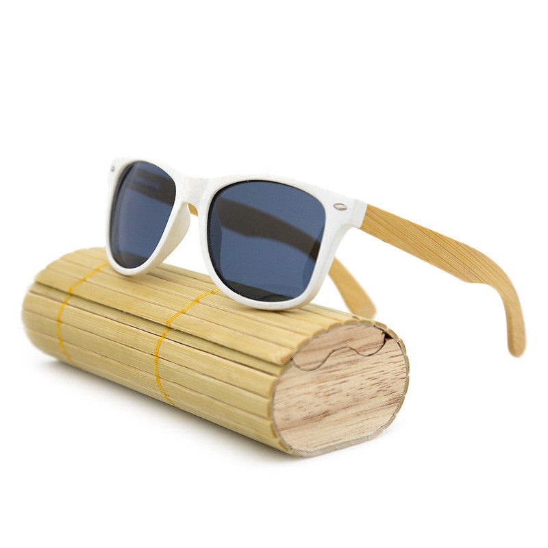 New fashion Products Men Women Glass Bamboo Sunglasses au Retro Vintage Wood Lens Wooden Frame Handmade - CelebritystyleFashion.com.au online clothing shop australia