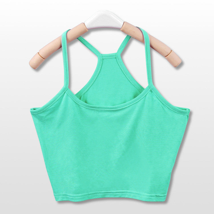 Women Tank Crop Top Short Vest Womens Sexy Camisole Bustier Crop Top cropped Camisa Feminina - CelebritystyleFashion.com.au online clothing shop australia