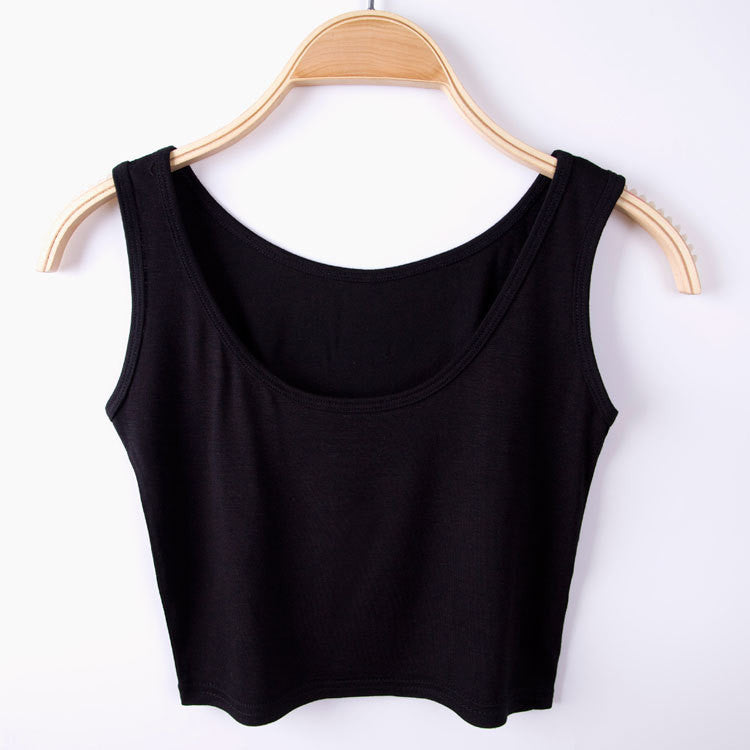 Women Tank Crop Top Short Vest Womens Sexy Camisole Bustier Crop Top cropped Camisa Feminina - CelebritystyleFashion.com.au online clothing shop australia