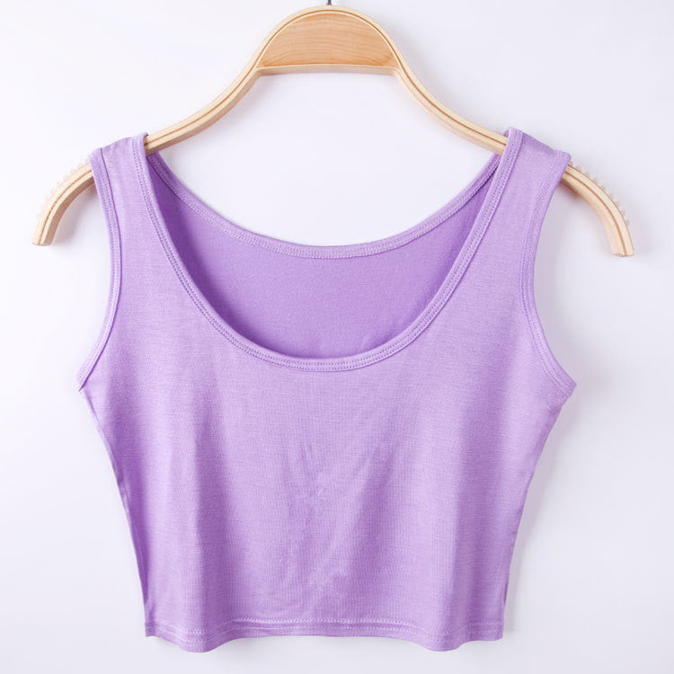 Women Tank Crop Top Short Vest Womens Sexy Camisole Bustier Crop Top cropped Camisa Feminina - CelebritystyleFashion.com.au online clothing shop australia