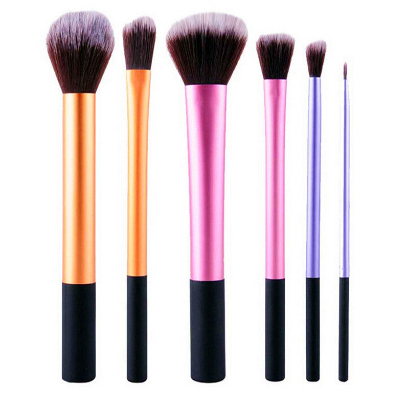 NEW Techniqueing 6-7 Pcs Makeup Brushes Set Synthetic Hair Make Up Brushes Tools Cosmetic Foundation Brush Kits-Dollar Bargains Online Shopping Australia