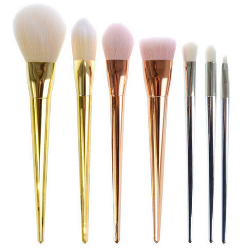 NEW Techniqueing 6-7 Pcs Makeup Brushes Set Synthetic Hair Make Up Brushes Tools Cosmetic Foundation Brush Kits-Dollar Bargains Online Shopping Australia