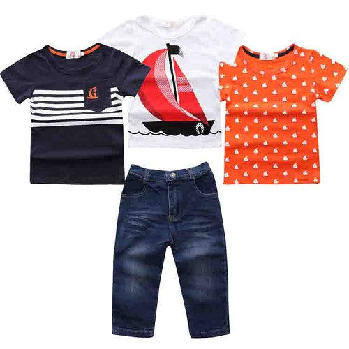 ST157 baby boy clothes fashion handsome boy set baby hot selling boy long sleeve shirt + outerwear + pants kids clothes retail - CelebritystyleFashion.com.au online clothing shop australia