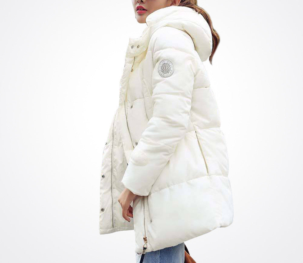 Long Parkas Female Women Winter Coat Thickening Cotton Winter Jacket Womens Outwear Parkas for Women Winter Outwear-Dollar Bargains Online Shopping Australia