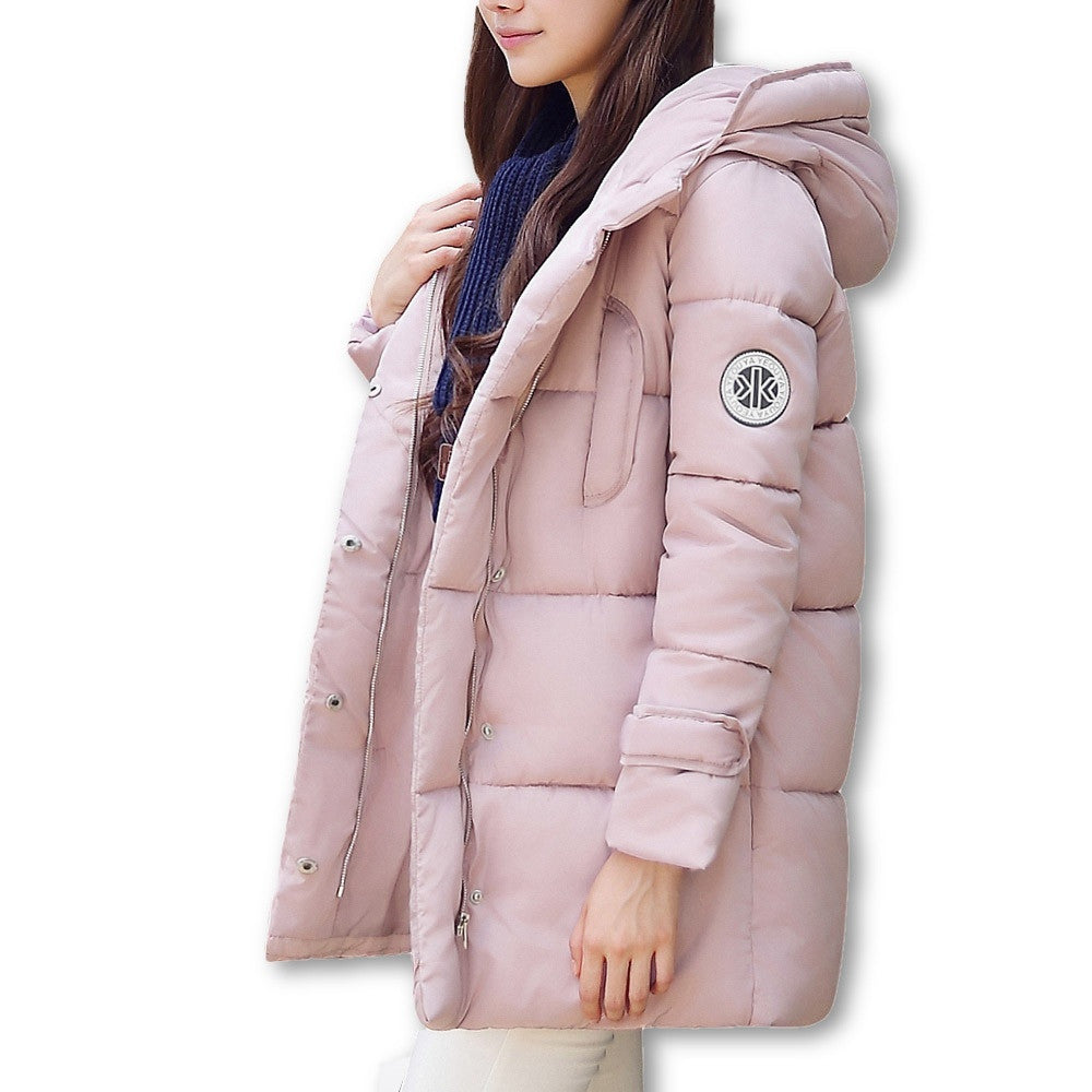 Long Parkas Female Women Winter Coat Thickening Cotton Winter Jacket Womens Outwear Parkas for Women Winter Outwear-Dollar Bargains Online Shopping Australia