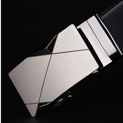 Belt men automatic buckle brand designer leather belts for business men which high quality and luxury for man - CelebritystyleFashion.com.au online clothing shop australia