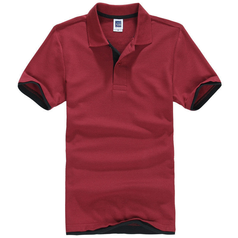 Brand New Men's Polo Shirt For Men Designl Polos Men Cotton Short Sleeve shirt polo jerseys sportsgolftennis Plus size XXL XXXL - CelebritystyleFashion.com.au online clothing shop australia