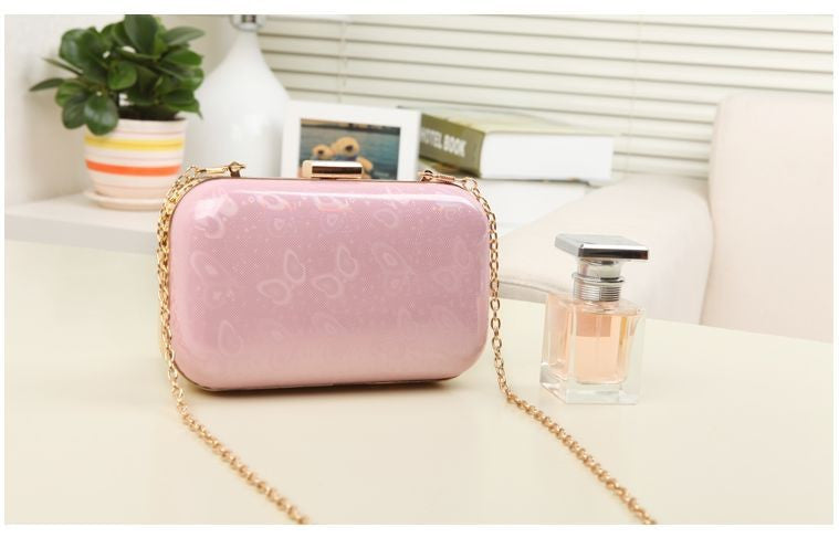 Vintage Skull purse Black Knuckle Ring Handbag Women Skull Clutch Evening Bag With shoulder Chain bolsas femininas-Dollar Bargains Online Shopping Australia