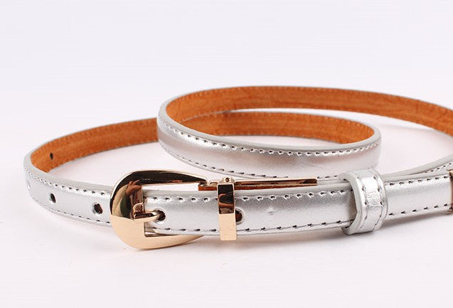 belt for women made of genuine leather thin belt in candy color accessory fashionable belt for women - CelebritystyleFashion.com.au online clothing shop australia