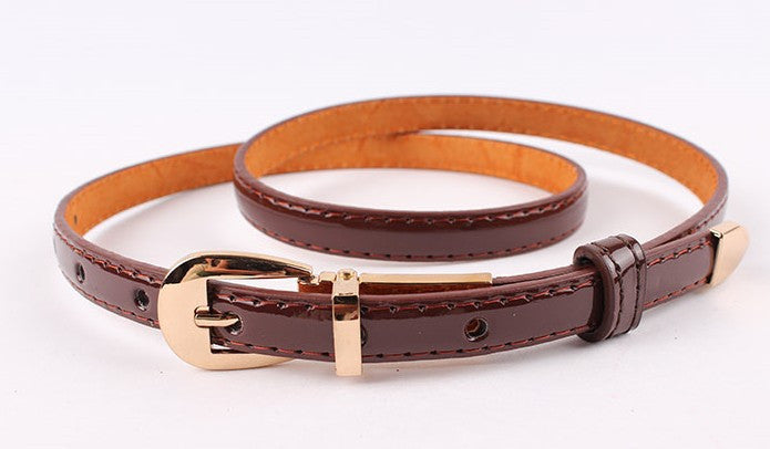 belt for women made of genuine leather thin belt in candy color accessory fashionable belt for women - CelebritystyleFashion.com.au online clothing shop australia