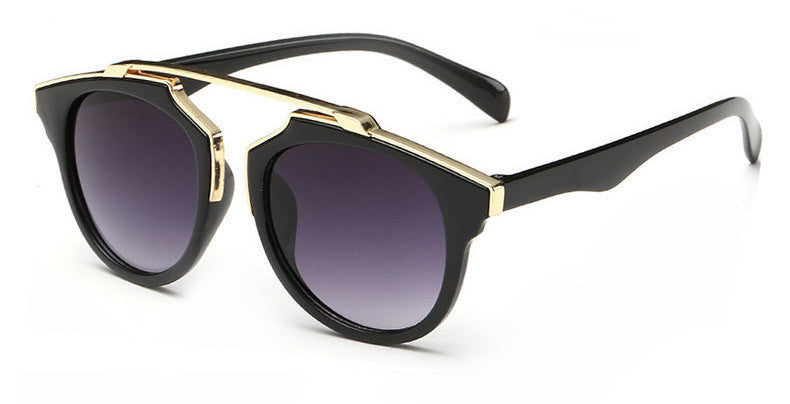 High quality women brand designer sunglasses round mirrored shades cat eye glasses ss206 - CelebritystyleFashion.com.au online clothing shop australia