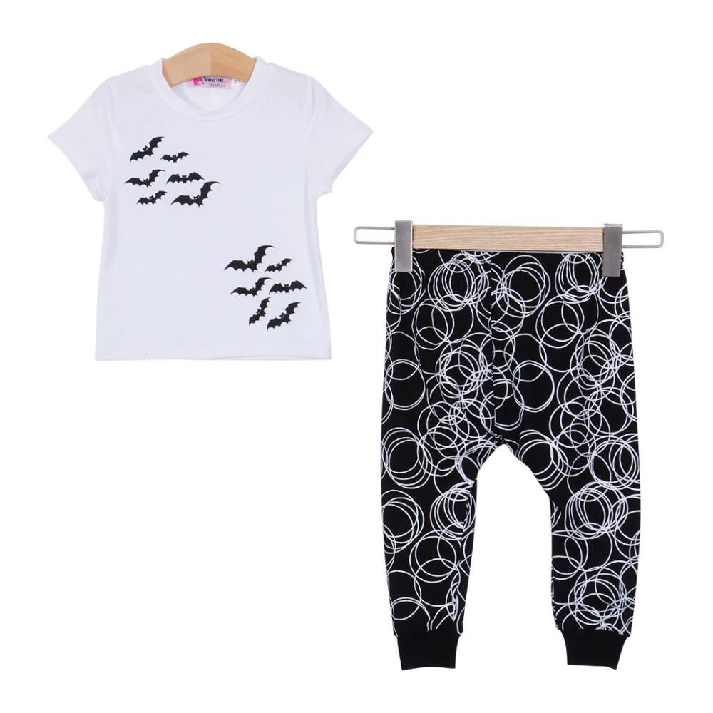 girl & boys clothes set long sleeve+Pants owl pattern set of clothes newborn baby suit children clothing - CelebritystyleFashion.com.au online clothing shop australia