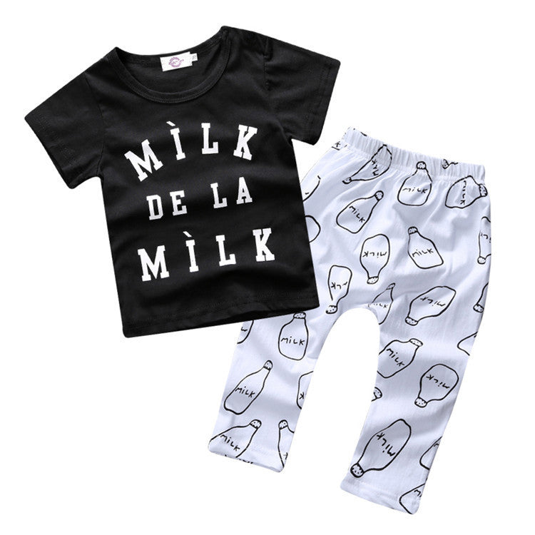 girl & boys clothes set long sleeve+Pants owl pattern set of clothes newborn baby suit children clothing - CelebritystyleFashion.com.au online clothing shop australia