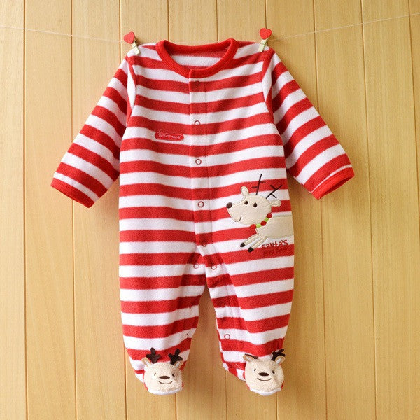 Baby Rompers clothes long sleeved coveralls for newborns Boy Girl Polar Fleece baby Clothing - CelebritystyleFashion.com.au online clothing shop australia