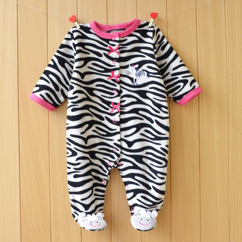 Baby Rompers clothes long sleeved coveralls for newborns Boy Girl Polar Fleece baby Clothing - CelebritystyleFashion.com.au online clothing shop australia