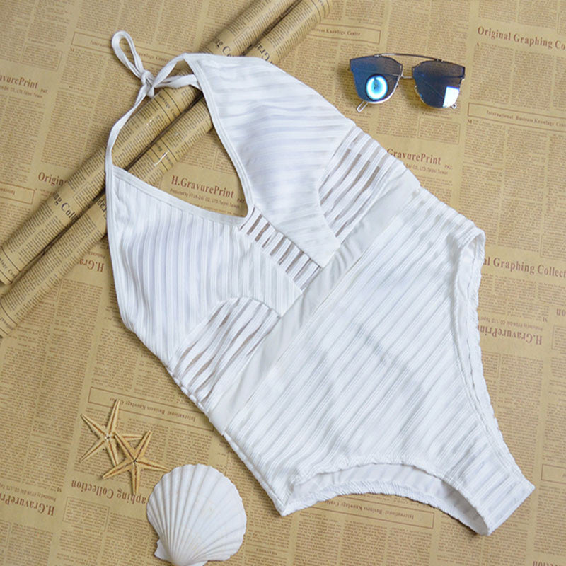 Sexy Floral Print Strap One Piece Swimsuit Biquini High Waist Swimwear Bodysuit Leotard Monokinis Women Bathing Suit - CelebritystyleFashion.com.au online clothing shop australia