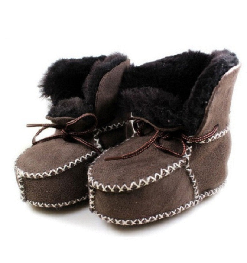 winter baby shoes boots infants warm shoes fur wool girls baby booties Sheepskin Genuine Leather boy baby boots fur newborns - CelebritystyleFashion.com.au online clothing shop australia