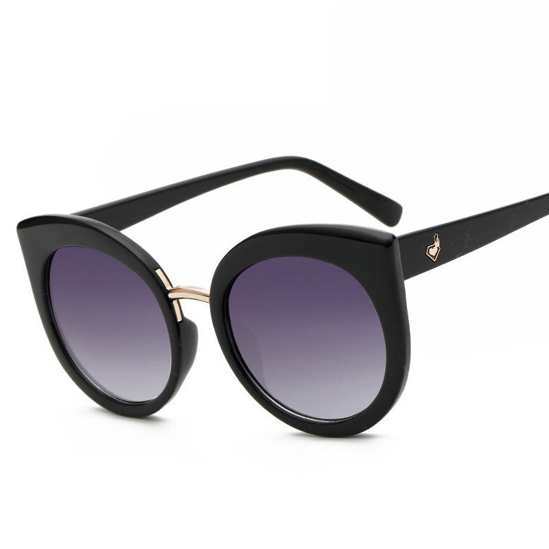 UV400 Protection Ladies Cat Eye Sunglasses Oversized Acetate Frame Oculos Summer Transparent Big Sun Glasses - CelebritystyleFashion.com.au online clothing shop australia