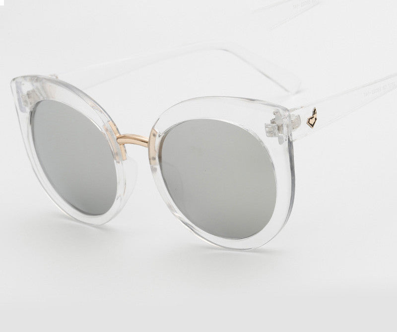 UV400 Protection Ladies Cat Eye Sunglasses Oversized Acetate Frame Oculos Summer Transparent Big Sun Glasses - CelebritystyleFashion.com.au online clothing shop australia