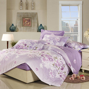 Bedding set 6pcs duvet doona quilt fitted cover ned sheet 100% cotton king queen full twin size bedclothes linens-Dollar Bargains Online Shopping Australia