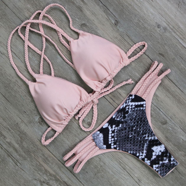 Swimwear Bandage Bikini Sexy Beach Swimwear Women Swimsuit Bathing Suit Brazilian Bikini Set maillot de bain Biquini - CelebritystyleFashion.com.au online clothing shop australia