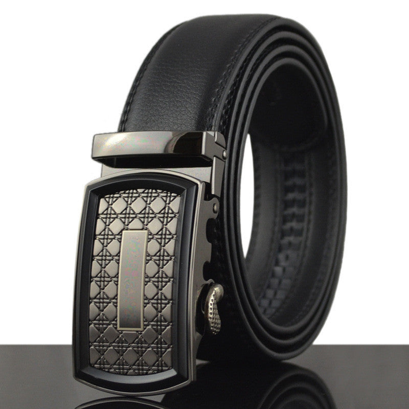 Business Belts For Men Ceinture Luxury Genuine Leather Belt Buckle Wide Belt Fashion Jeans Men Brand Pants Strap 130cm Q170-Dollar Bargains Online Shopping Australia