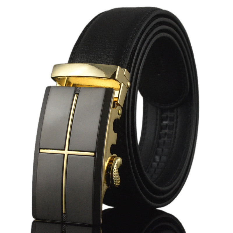 Business Belts For Men Ceinture Luxury Genuine Leather Belt Buckle Wide Belt Fashion Jeans Men Brand Pants Strap 130cm Q170-Dollar Bargains Online Shopping Australia