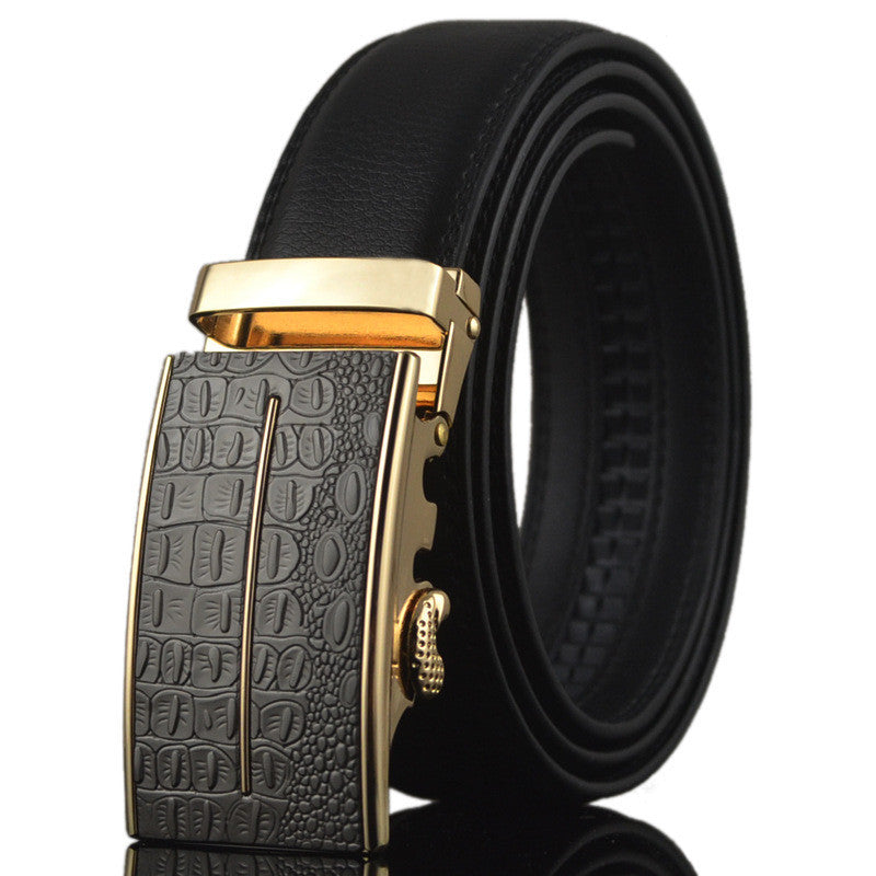 Business Belts For Men Ceinture Luxury Genuine Leather Belt Buckle Wide Belt Fashion Jeans Men Brand Pants Strap 130cm Q170-Dollar Bargains Online Shopping Australia