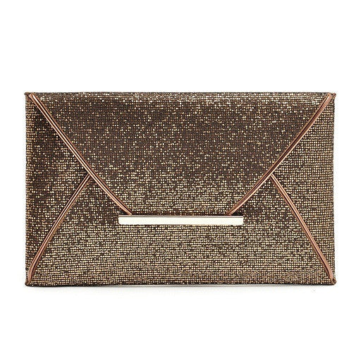 Fashion Envelope style Lady Sparkling Dazzling Sequins Clutch Bag Purse Evening Party Handbag Day Clutches-Dollar Bargains Online Shopping Australia