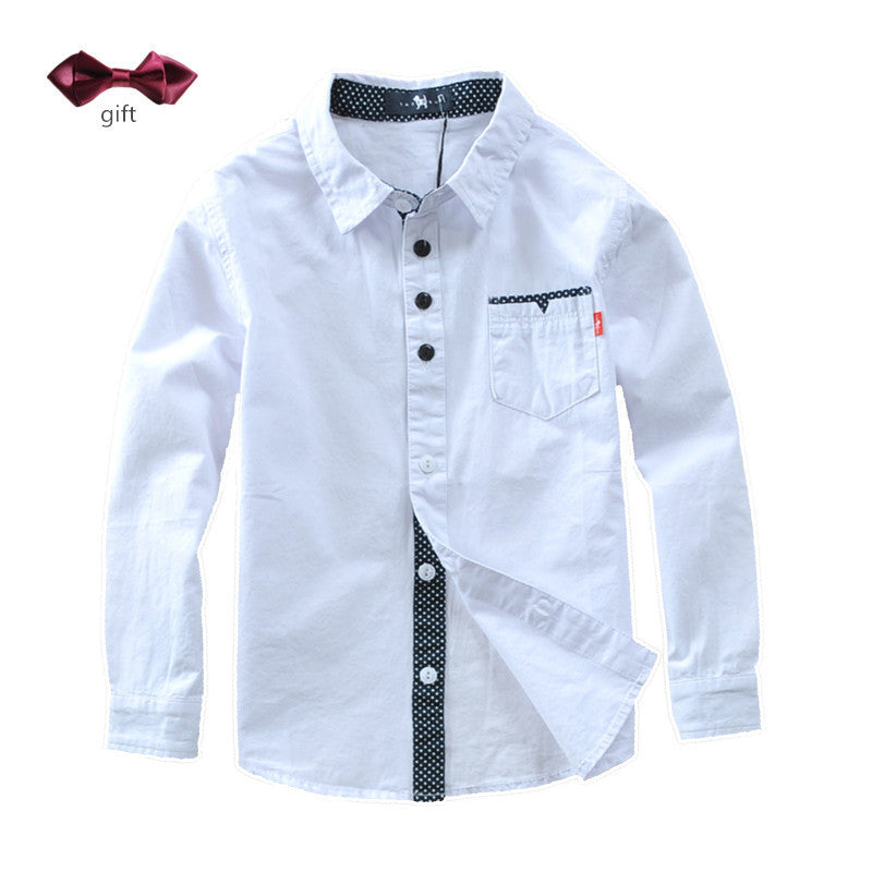 New Arrival Children boys Shirts Cotton 100% Solid Kids Shirts - CelebritystyleFashion.com.au online clothing shop australia