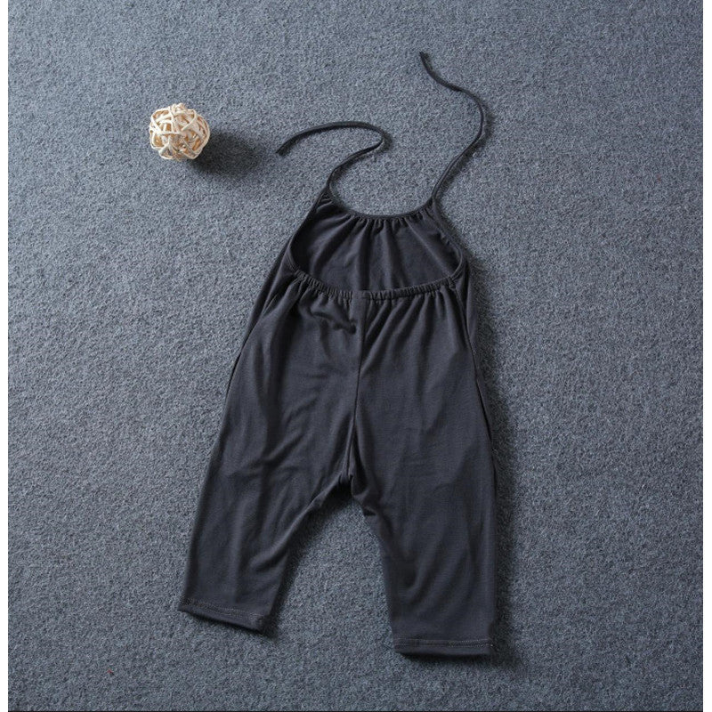 Baby Clothes Girl Set Kids Fashion Sling Girls Summer Jumpsuit Children Sport Suits Cotton Sleeveless Kids Clothes - CelebritystyleFashion.com.au online clothing shop australia