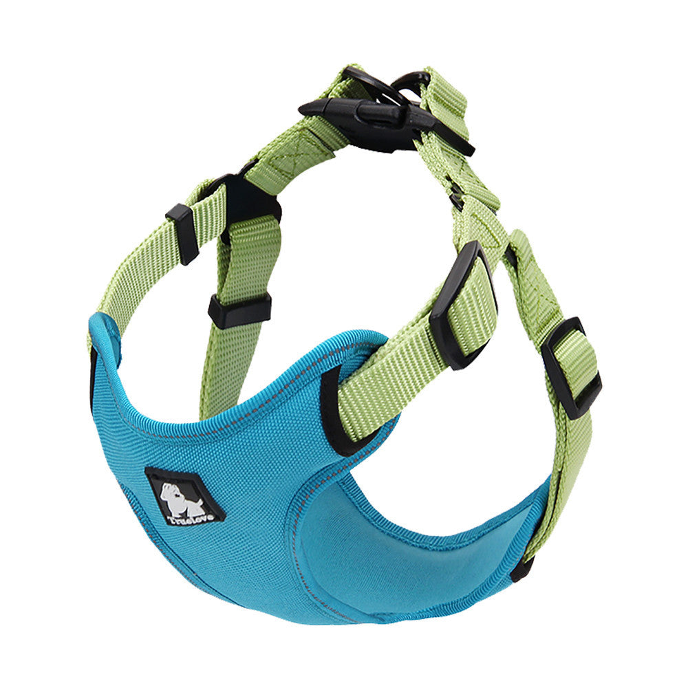 Padded Reflective Dog Harness Vest Pet Safety Nylon Dog Training Vest Adjustable For Small Medium Dog S M L-Dollar Bargains Online Shopping Australia