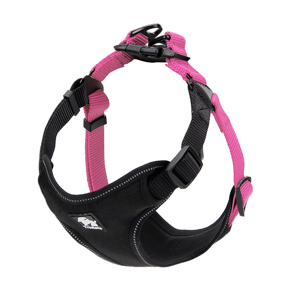 Padded Reflective Dog Harness Vest Pet Safety Nylon Dog Training Vest Adjustable For Small Medium Dog S M L-Dollar Bargains Online Shopping Australia