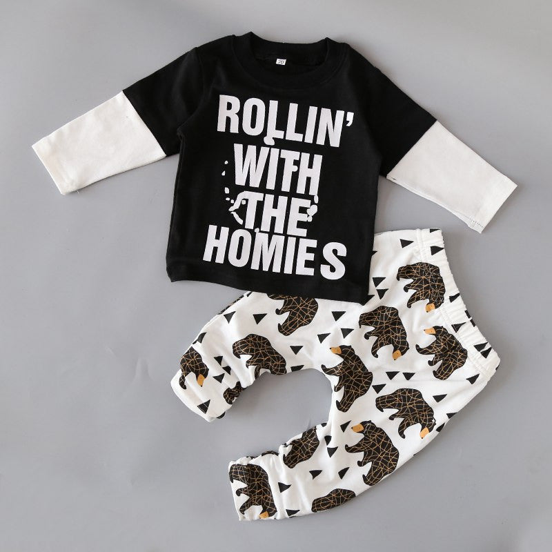 newborn little Kids boys clothes set Baby boy clothes fashion toddler baby clothing,toddler bebe set Age 0-2 year C6275 - CelebritystyleFashion.com.au online clothing shop australia