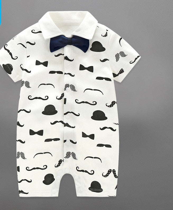 Baby Boys Rompers Summer Baby Boy Clothing Sets Roupas Bebes Short Sleeve Infant Baby Boy Jumpsuits Newborn Baby Clothes - CelebritystyleFashion.com.au online clothing shop australia