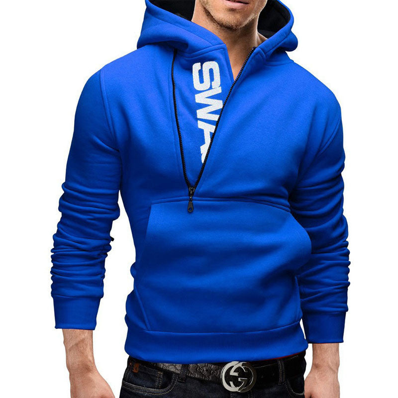 Fashion Slim Fit Casual Autumn & Winter Zipper Hoodies Men,Long Sleeved Pullover Sweatshirt Five Colors Men hoodies,W03 - CelebritystyleFashion.com.au online clothing shop australia