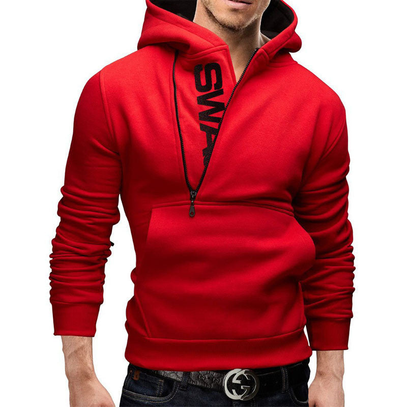 Fashion Slim Fit Casual Autumn & Winter Zipper Hoodies Men,Long Sleeved Pullover Sweatshirt Five Colors Men hoodies,W03 - CelebritystyleFashion.com.au online clothing shop australia