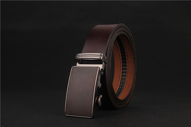 genuine leather men belts luxury Automatic strap belts for men three colors cowhide belt - CelebritystyleFashion.com.au online clothing shop australia