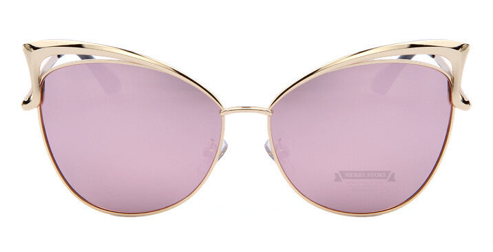 MERRY'S Fashion Women Brand Design Cat Eye Sunglasses Alloy Frame Women Luxury Cat Eye Sun Glasses - CelebritystyleFashion.com.au online clothing shop australia