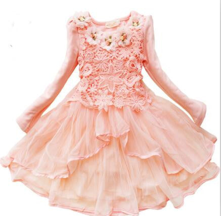 spring Girls cowboy dress 100% cotton dress babi Girls autumn dress kids girls dress 2 colors 1-2-3-4-5 Year-Dollar Bargains Online Shopping Australia