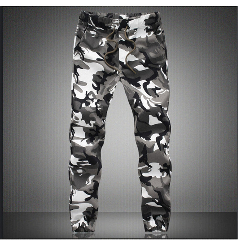 Mens Jogger Autumn Pencil Harem Pants Men Camouflage Military Pants Loose Comfortable Cargo Trousers Camo Joggers - CelebritystyleFashion.com.au online clothing shop australia