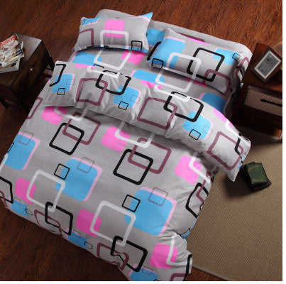 Reactive Printing BEDDING 4pcs Bedding Set duvet cover set queen king size QUILT COVER SET-Dollar Bargains Online Shopping Australia